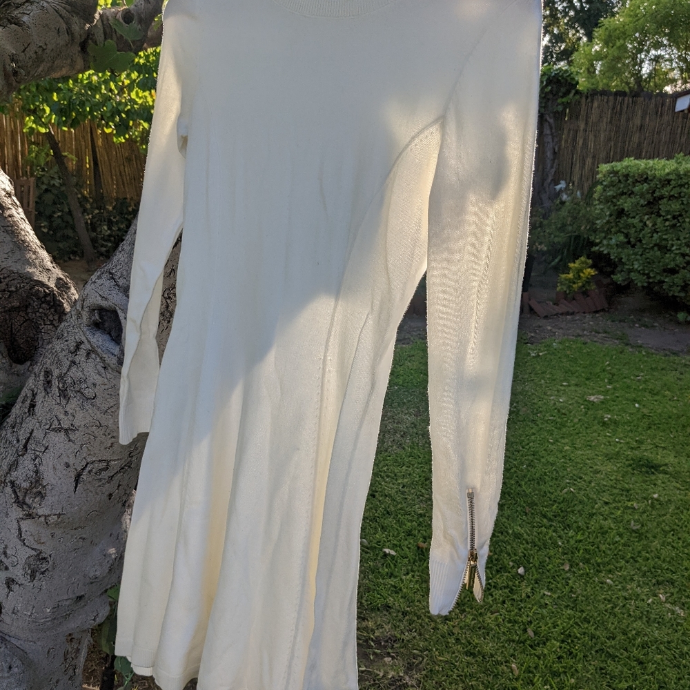Off-white Michael Kors Knitted Mini Dress